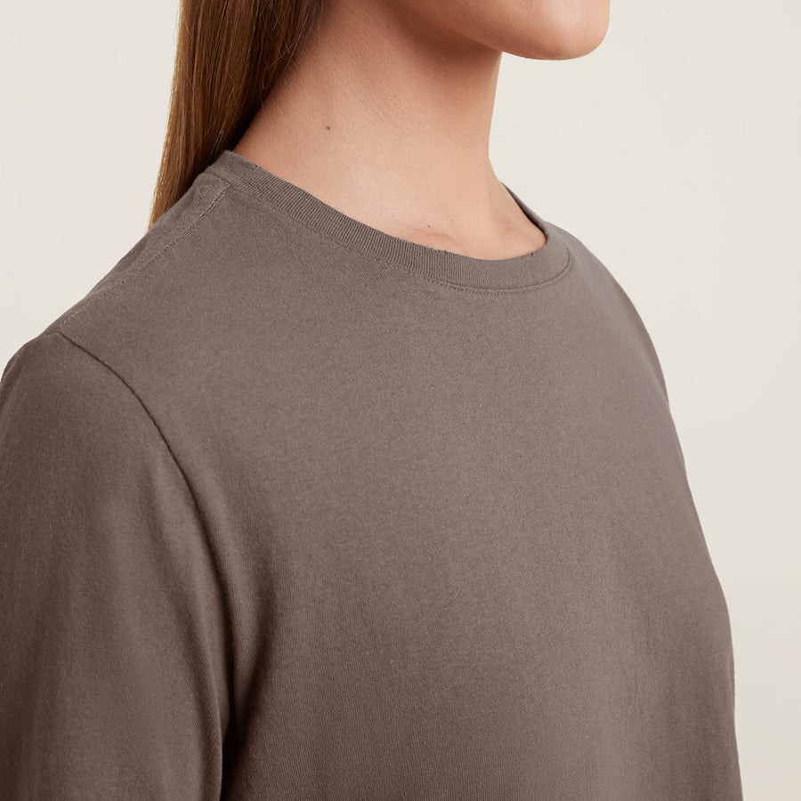 Long Sleeve Everyday T-Shirt | Mocha